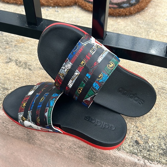 Lego Ninjago Adidas Slide Sandals - Picture 12 of 14